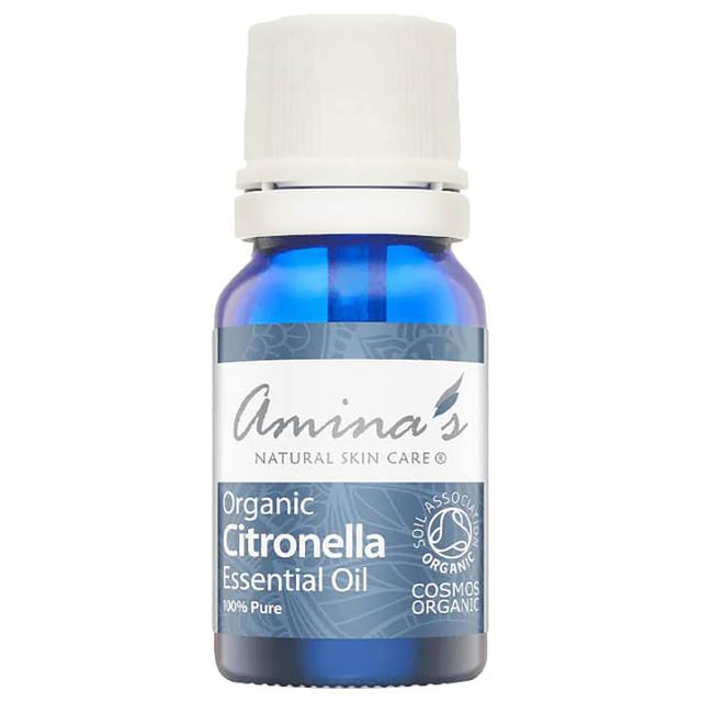 Amina's Natural Skin Care - Organic Citronella Essential Oil - 40 ml