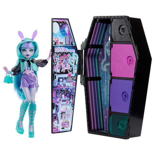 Monster High - Neon Frights Series Doll And Fashion Set - Twyla