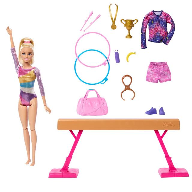 Barbie - Gymnastics Playset