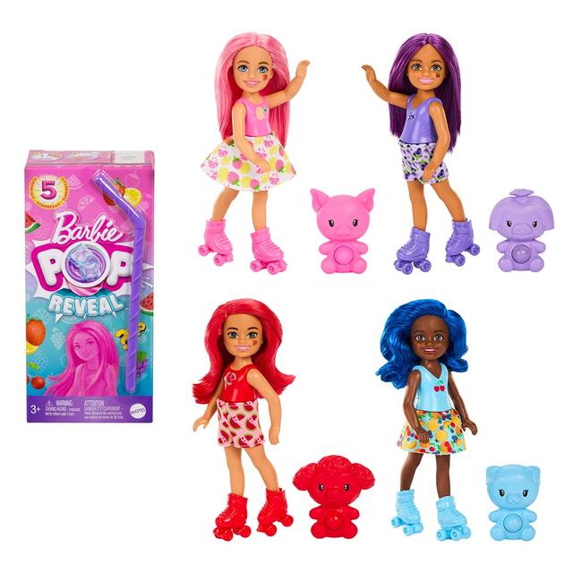 Barbie - Chelsea Pop Reveal Fruit Series Doll - 1pc - Style May Vary