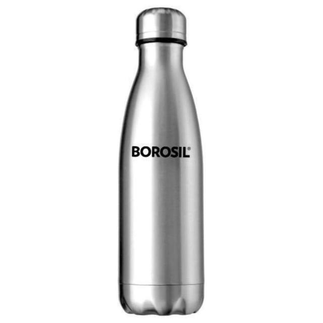 Borosil - Vacuum Insulated Copper Coated Water Bottle - 500 ml