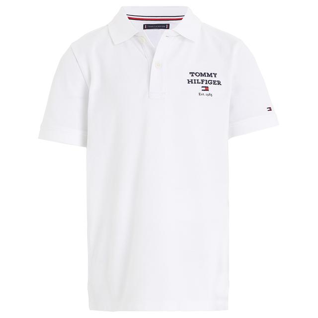 Tommy Hilfiger - TH Logo Short Sleeve Polo - White