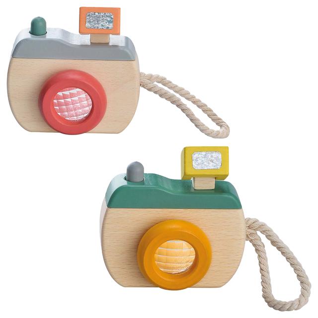 Andreu Toys - Wooden Toy Camera 1pc - Color May Vary