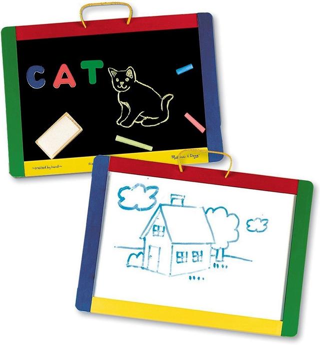 Melissa & Doug Magnetic Chalkboard/Dry-Erase Board