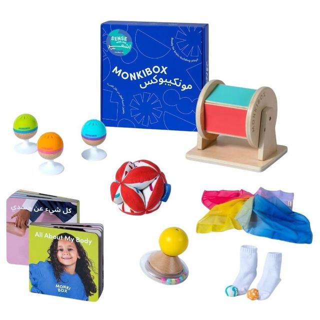 Monkibox - Kids Montessori Playbox - Sense With Me