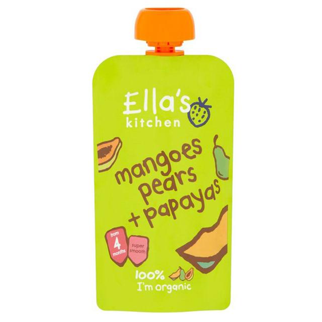 Ella's Kitchen - Mangoes Pears + Papayas 120g