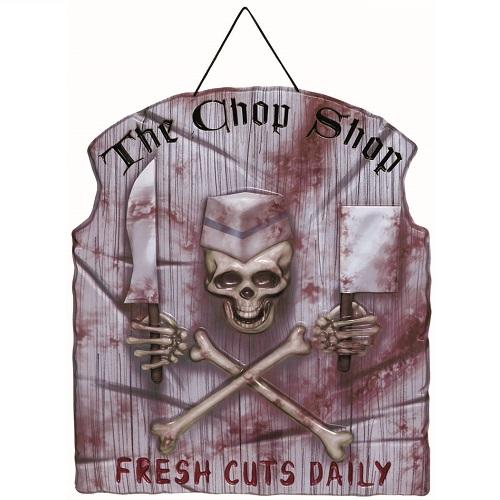 Chop Shop Vacuum Form Sign