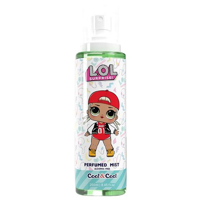 Cool & Cool - LOL Surprise MC Swag Alcohol Free Kids Perfumed Mist - 250ml