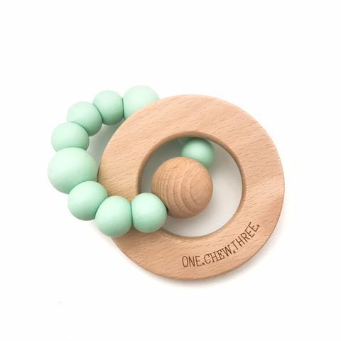 One.Chew.Three - Solar Teether - Mint