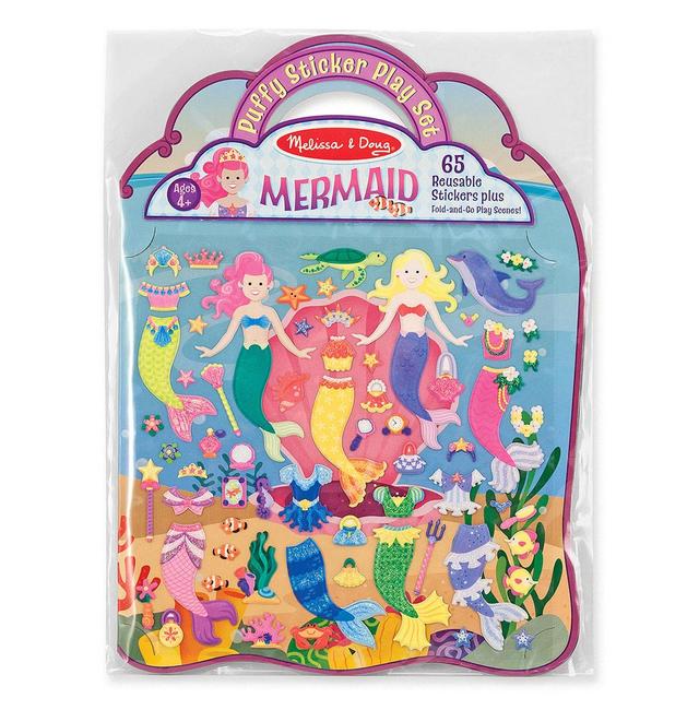 Melissa & Doug Puffy Sticker Play Set Mermaid