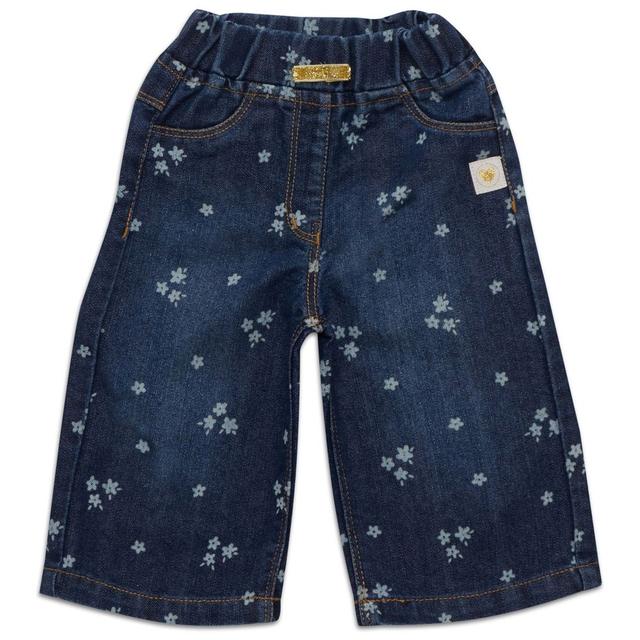 Little Kangaroos - Baby Girl Denim Jeans - Dark Blue