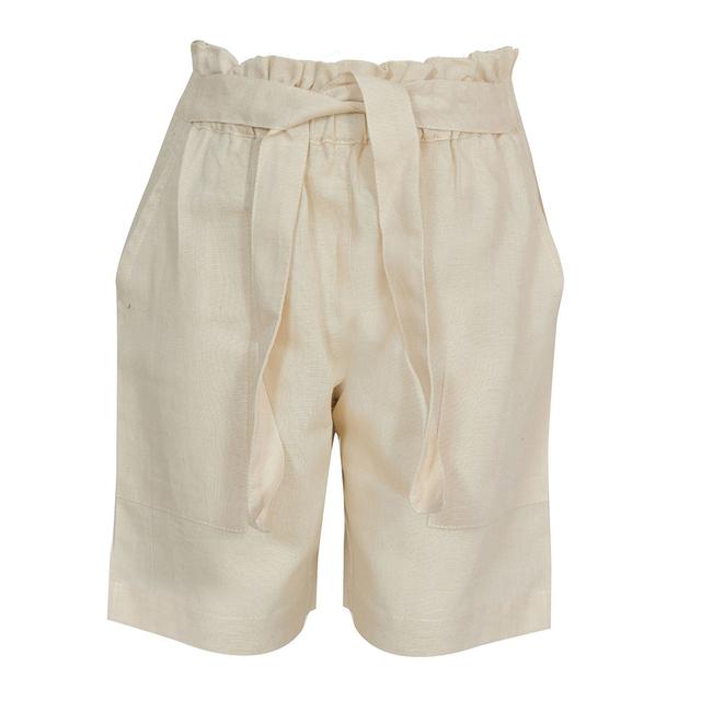 Nexgen Girls - Girl's Fully Elasticated Plain Shorts - Cream