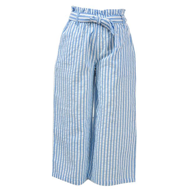 Nexgen Girls - Girl's Sucker Wide Leg Pants - Blue