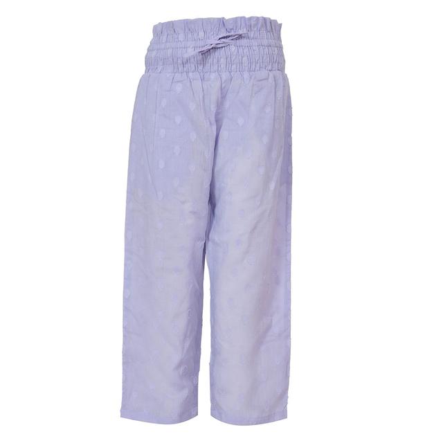 Nexgen Girls - Girl's Fully Elasticated Plain Dobby Pants -Lilac