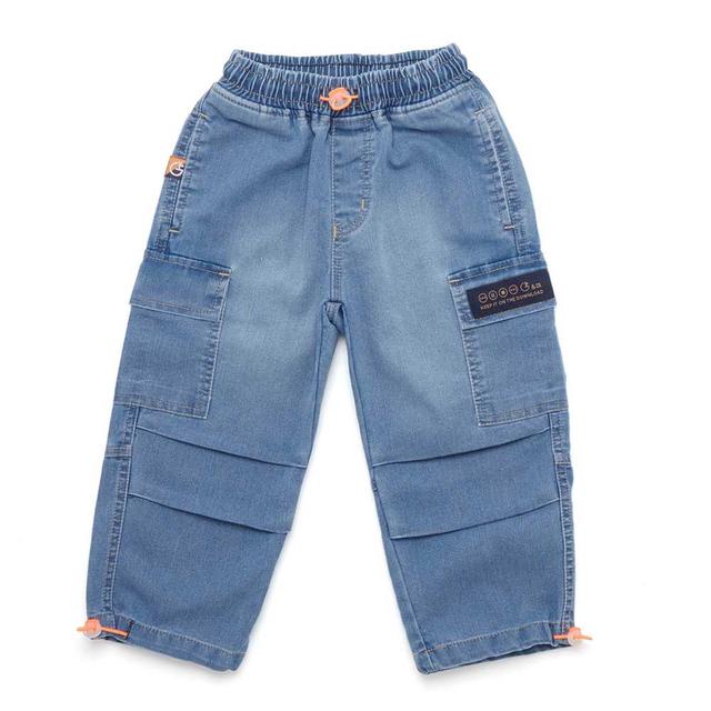 Little Kangaroos - Boy Parachute Pants - Light Blue