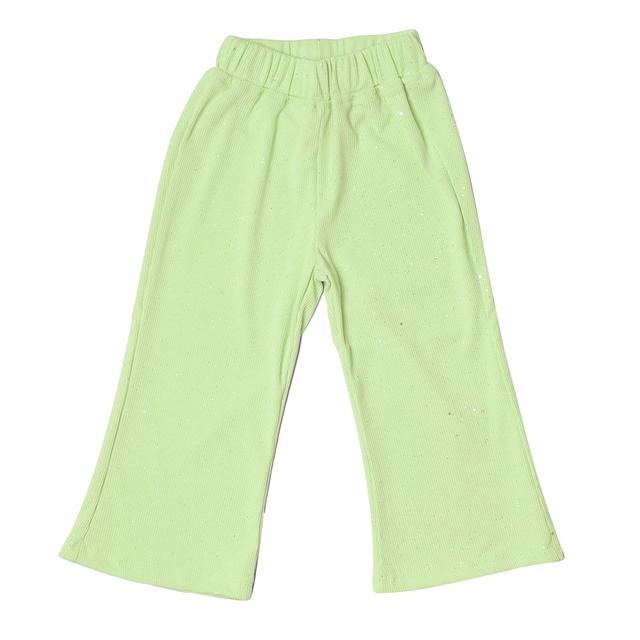 Little Kangaroos - Girl Elasticated Palazzo - Lime Green