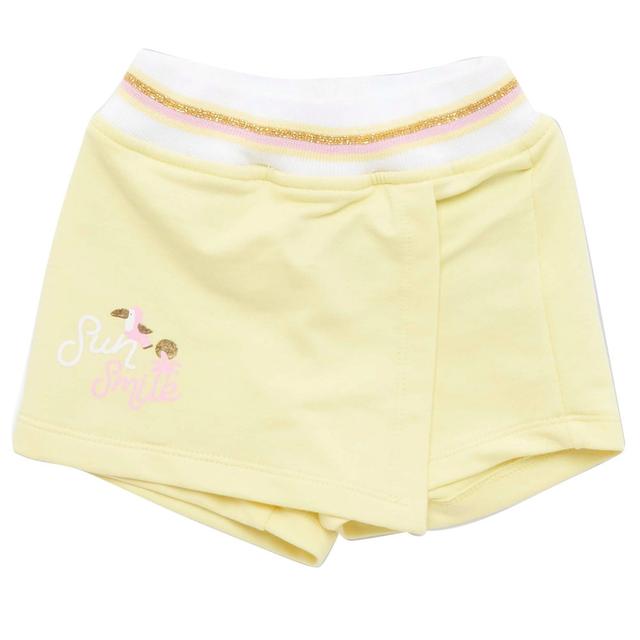 Little Kangaroos - Baby Girl Full Elastic Skort - Lemon