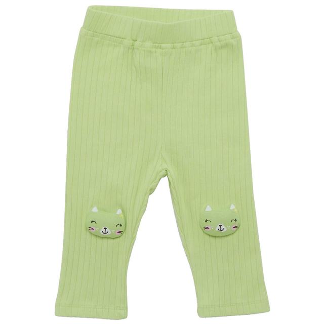 Little Kangaroos - Baby Girl Full Elastic Leggings - Mint