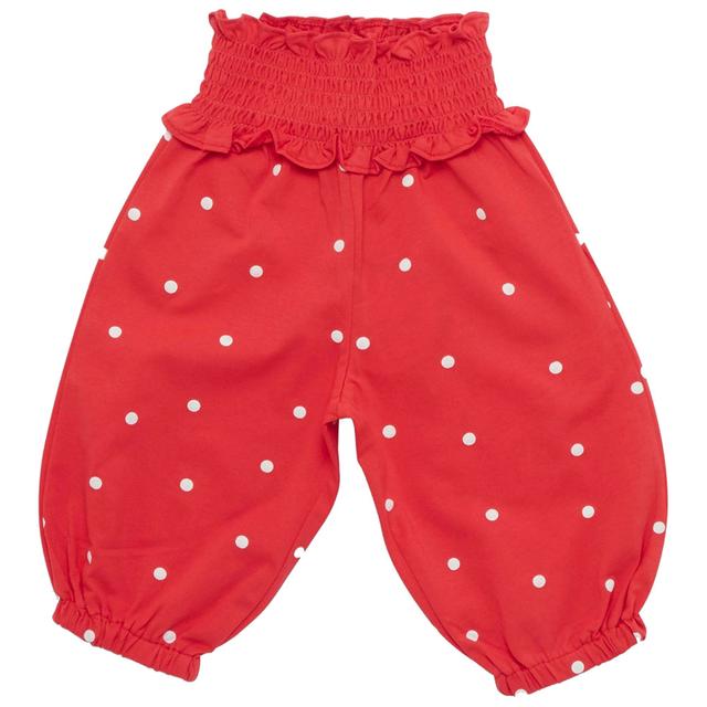 Little Kangaroos - Baby Girl Pants - Coral