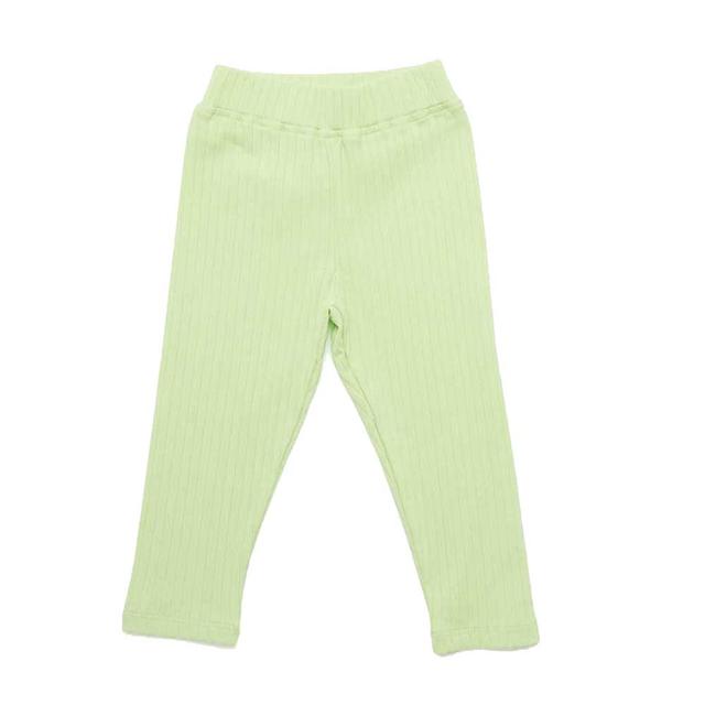 Little Kangaroos - Girl Knitted Leggings - Mint