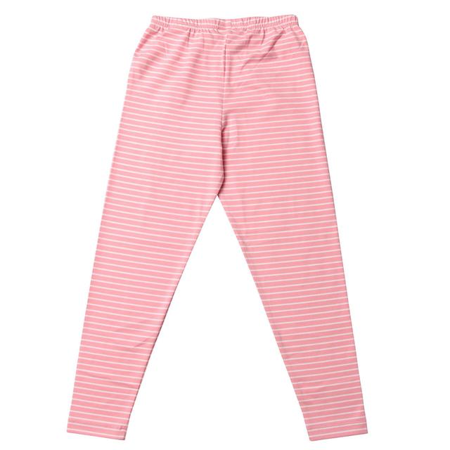 Nexgen Girls - Striped Leggings - Light Pink