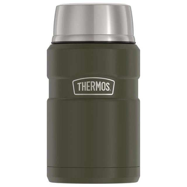 Thermos - Icon Stainless Steel Lunch Box - Army Green - 710 ml