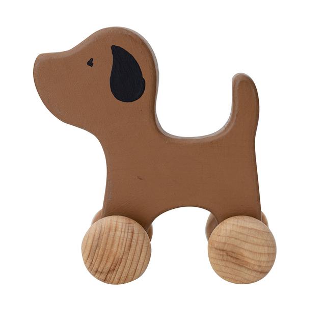 Birch and Bug - Dog Shaped Wooden Animal Roller Toy