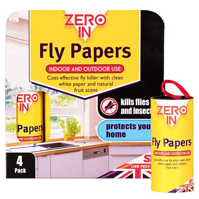 STV - Fly Papers - 4pcs