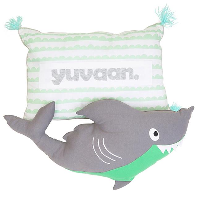 Mi Dulce An'ya - Customized Shark Cushion Set - Mint