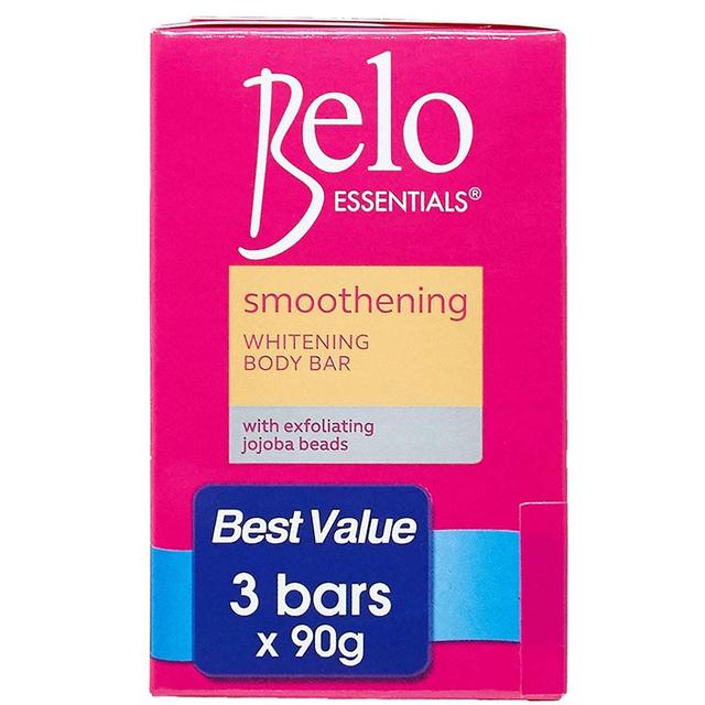 Belo Essentials Smoothening Whitening Bar 3x90gm