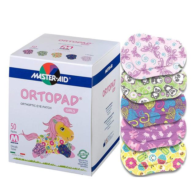 Ortopad - Orthopedic Eye Patch For Girls Medium 50pcs 