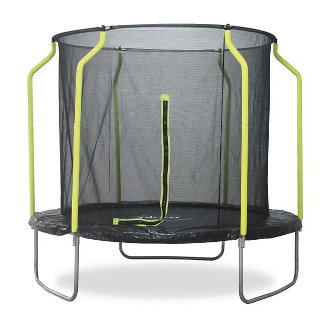 Plum - Fun V2 Trampoline Classic Wave Springsafe - 8ft