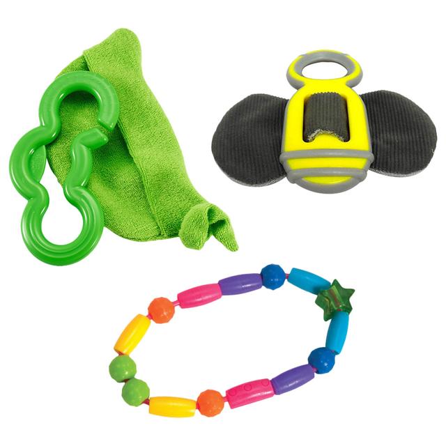 The First Years - Chilled Pea, Bee Chill & Bright Bead Teethers