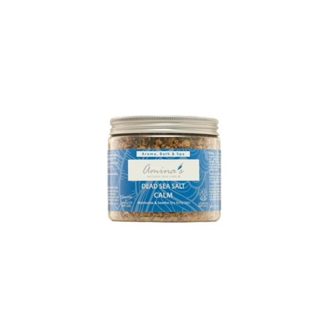 Amina's Natural Skin Care - Calm Chamomile And Coconut Oil Salts - 240 g