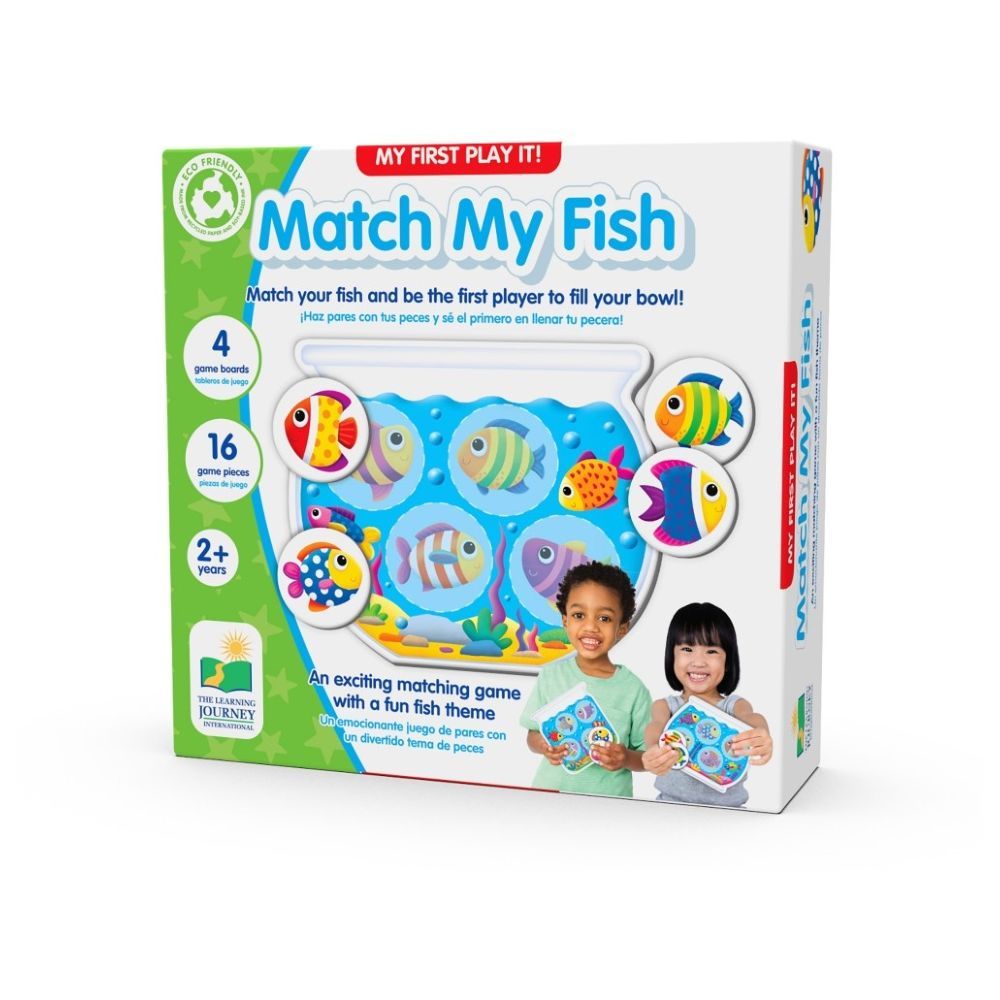 The Learning Journey - My First Play It Board Game - Match My Fish