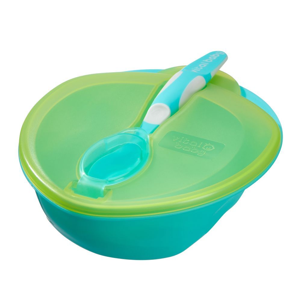 Tommee Tippee Baby Feeding Bowls With Spoon And Lid