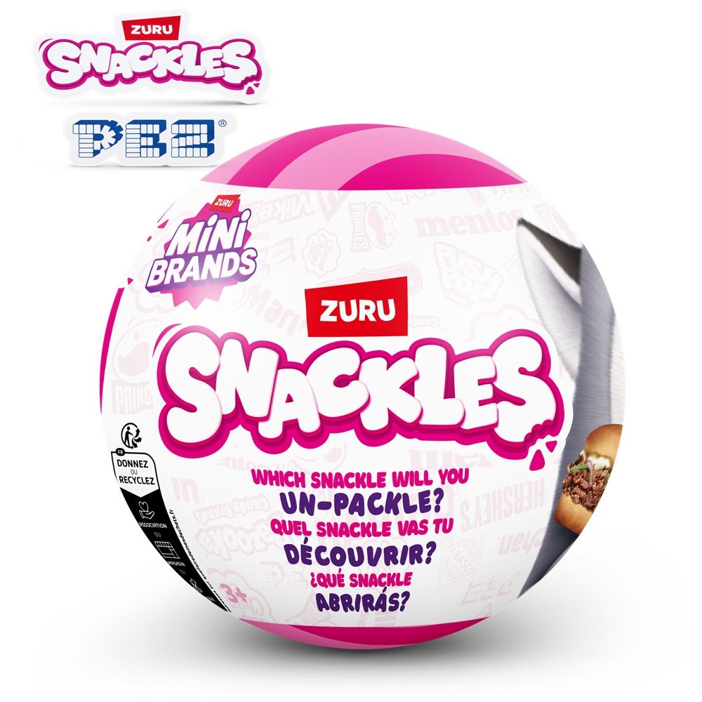 Zuru 5 Surprise Snackles Series 1 Plush Small