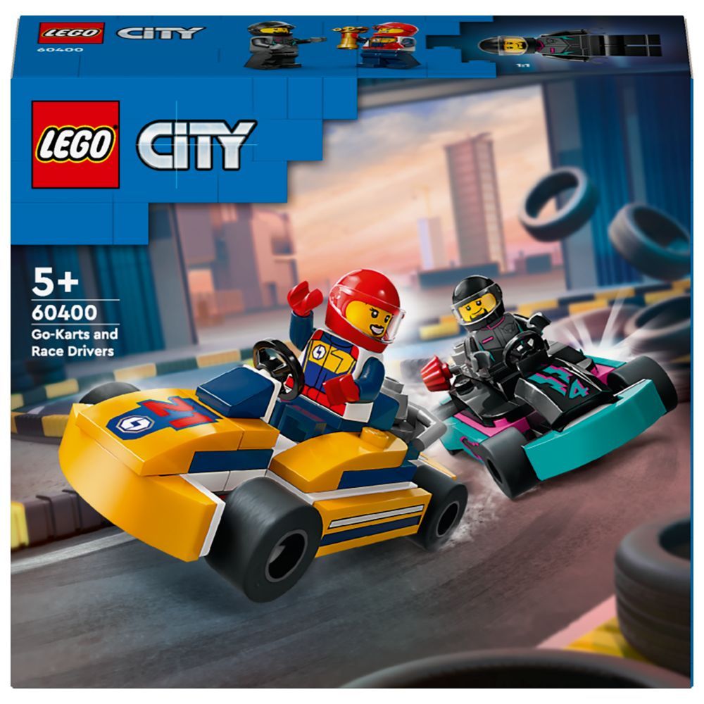 Racing store driver playset