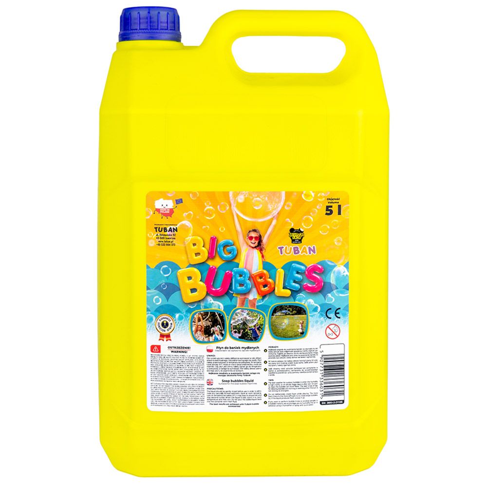 Tuban Giant Bubble Set - 400ml Bubble Liquid + Giant Bubble Wand