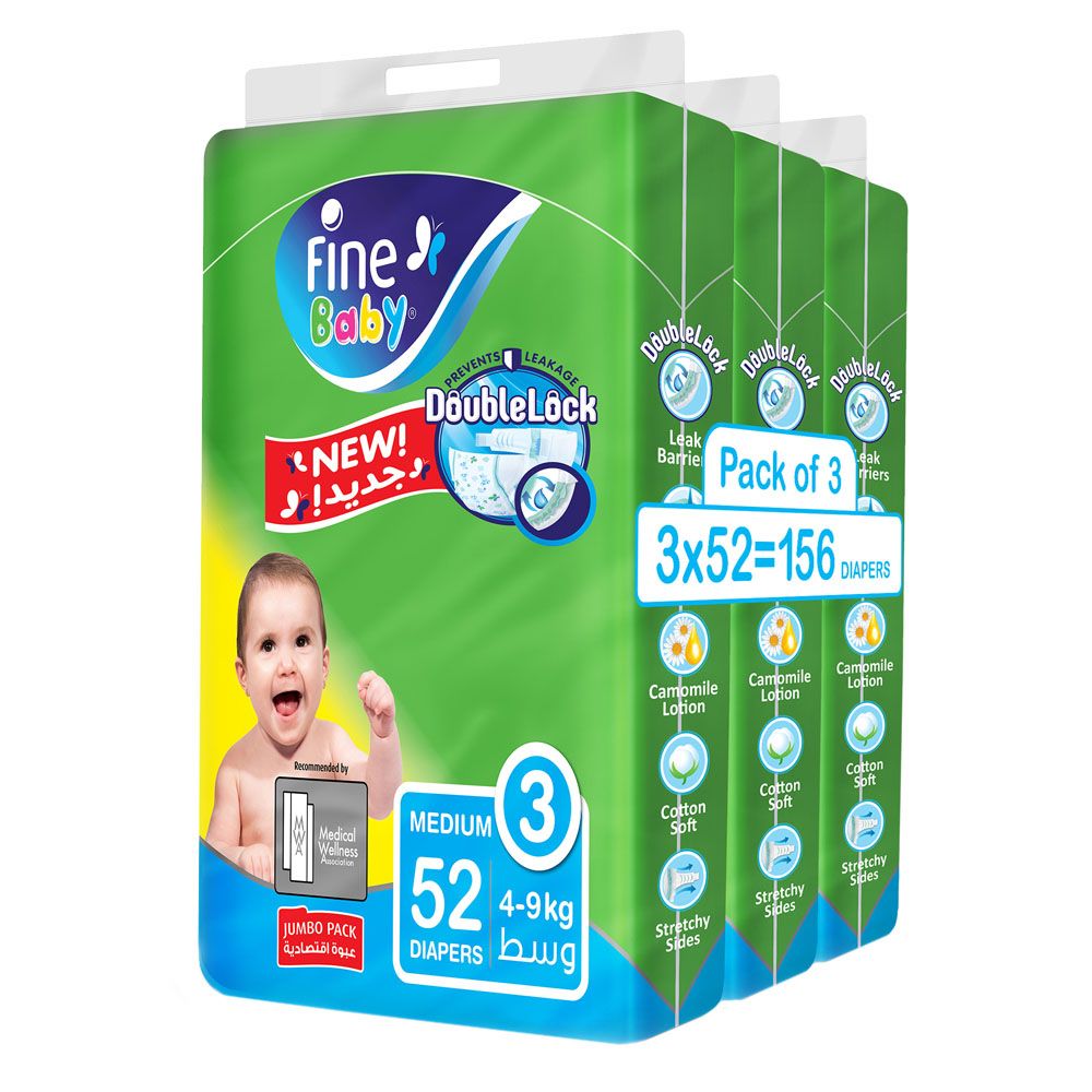 Baby diapers best sale medium size