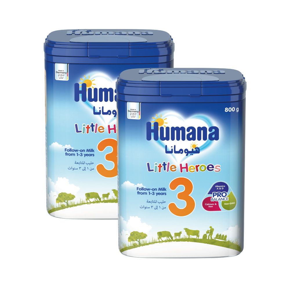 Humana - Probalance Baby Milk Stage 3 Pack Of 2 800G
