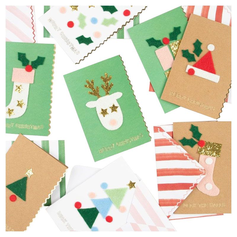 Meri Meri Felt Christmas Icon Stickers