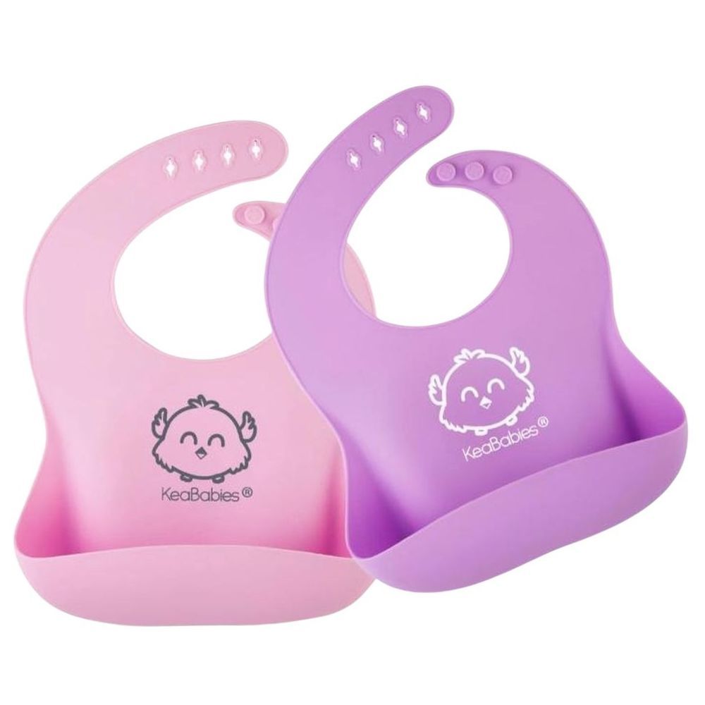 Pink store baby bibs