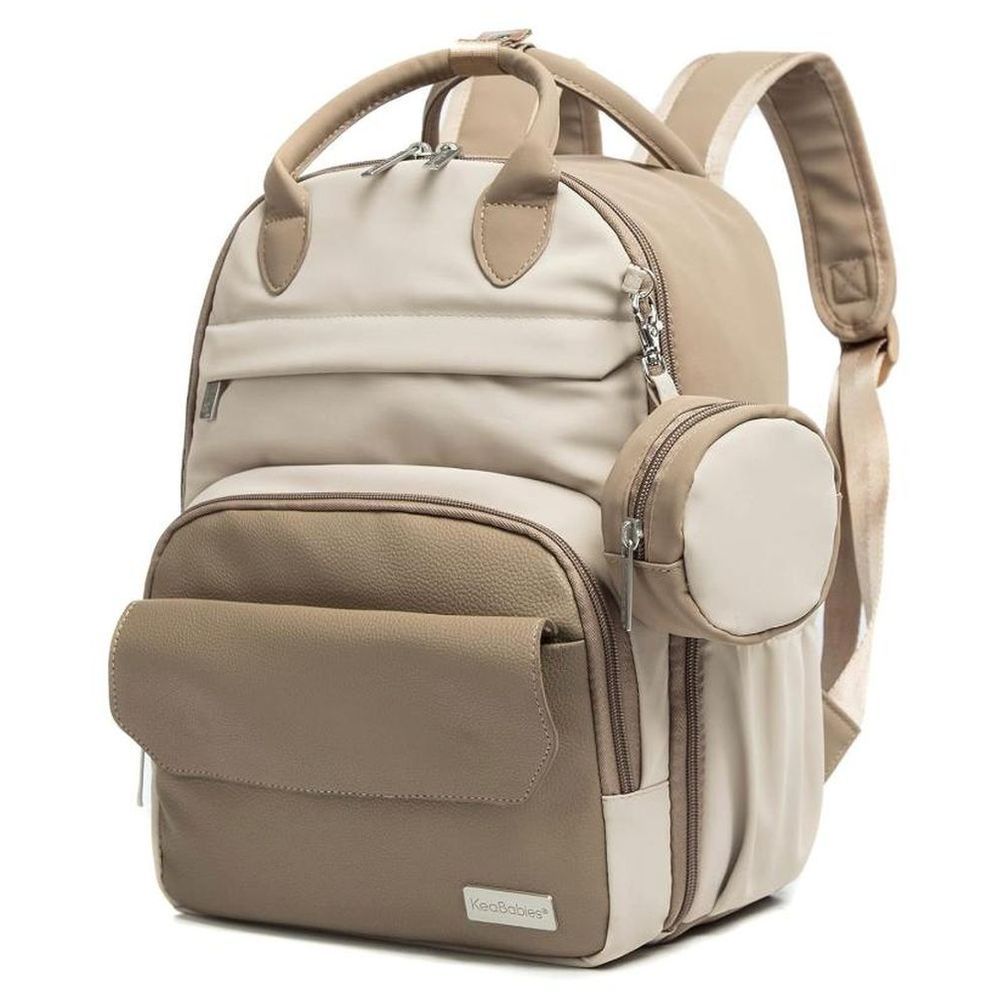 Backpack to use store as diaper bag