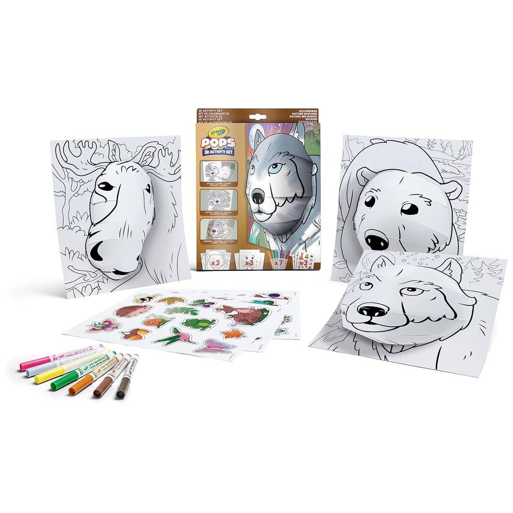 Crayola Pop & Paint Washable Watercolor Palette