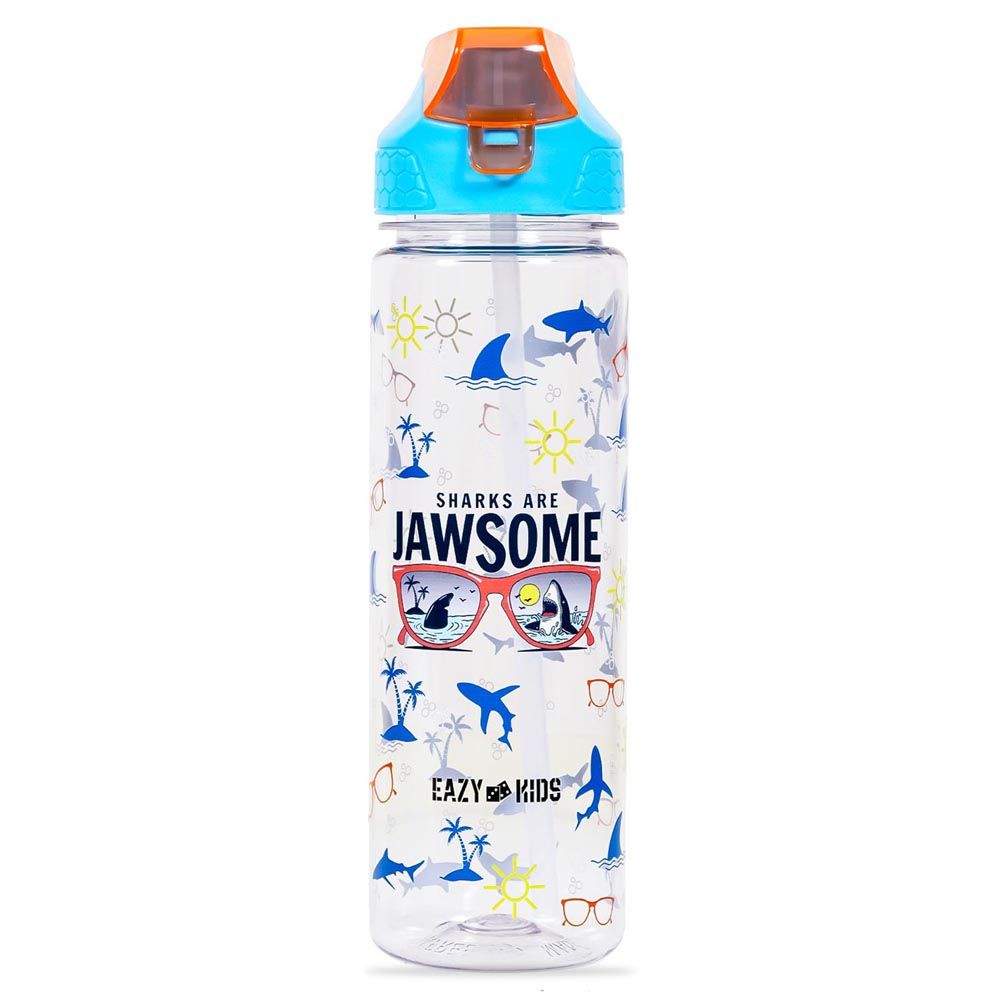 Water bottle - Blue/Shark - Kids