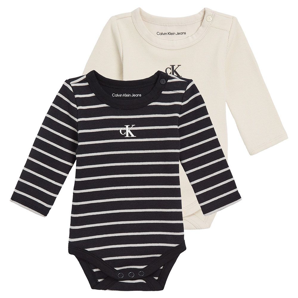 Calvin klein deals baby onesie