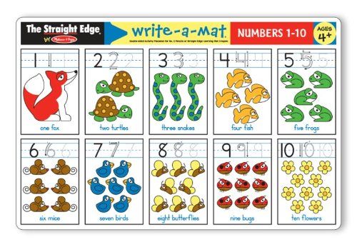 Melissa & Doug Color by Numbers, Pink