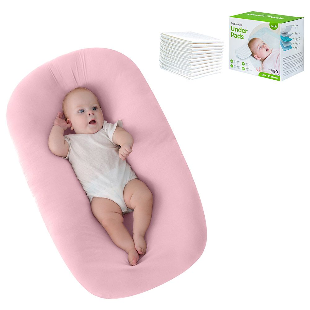 Pink boppy outlet lounger