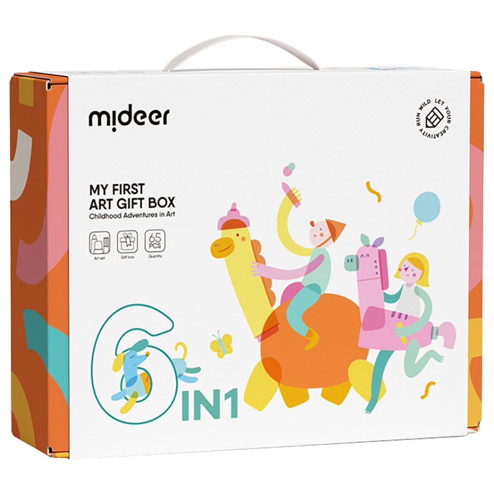 Mideer - Little Artist Suitcase Art Set - Pink